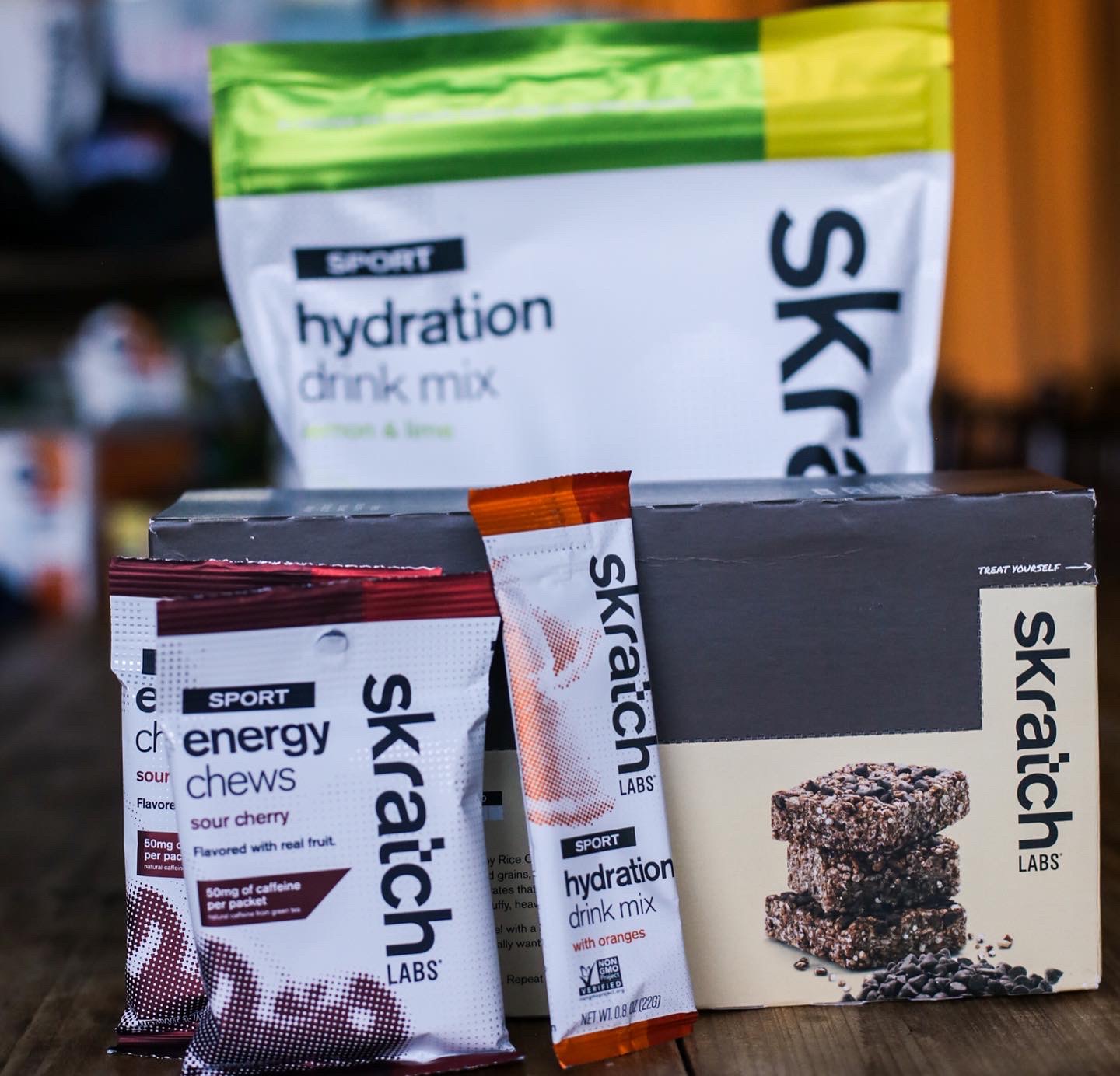 Skratch Labs hydration drink mix and sports nutrition products, one of many kinds of electrolytes for runners.