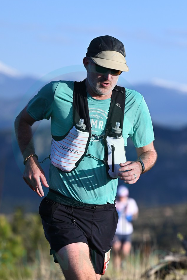 TRR Coach Kyle Fulmer during the North Fork 50. PC: Liberty Pro Imaging