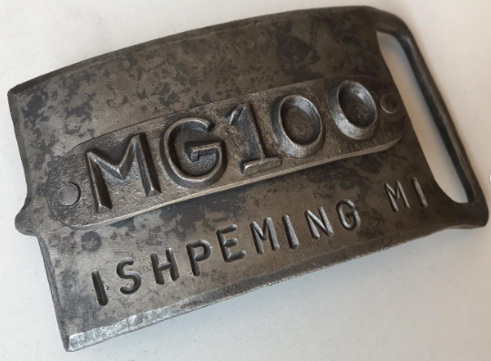 Marji Gesick 100 Mile belt buckle.