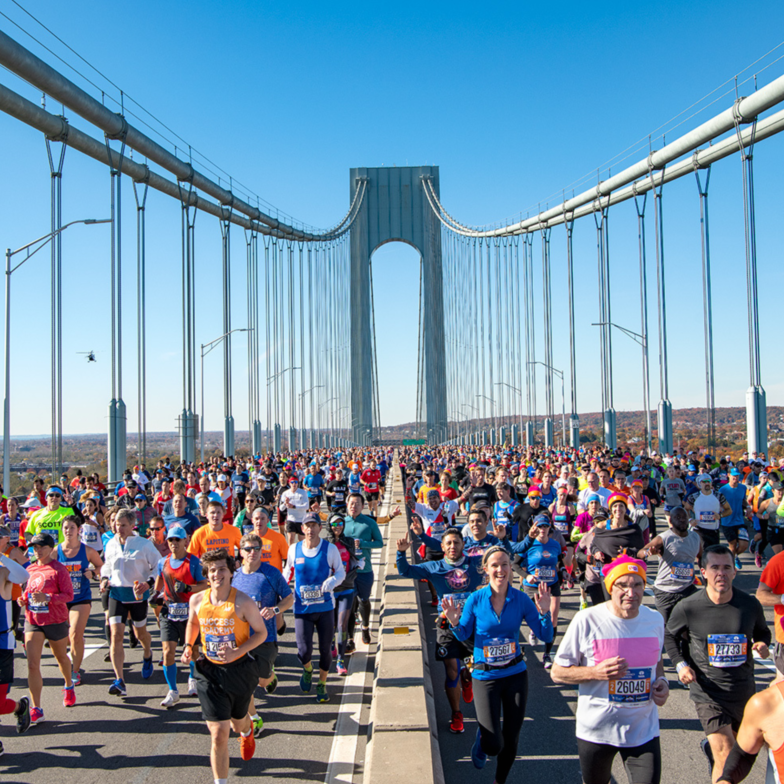 The start of the NYC Marathon. PC: Brooklyn's Lifestyle