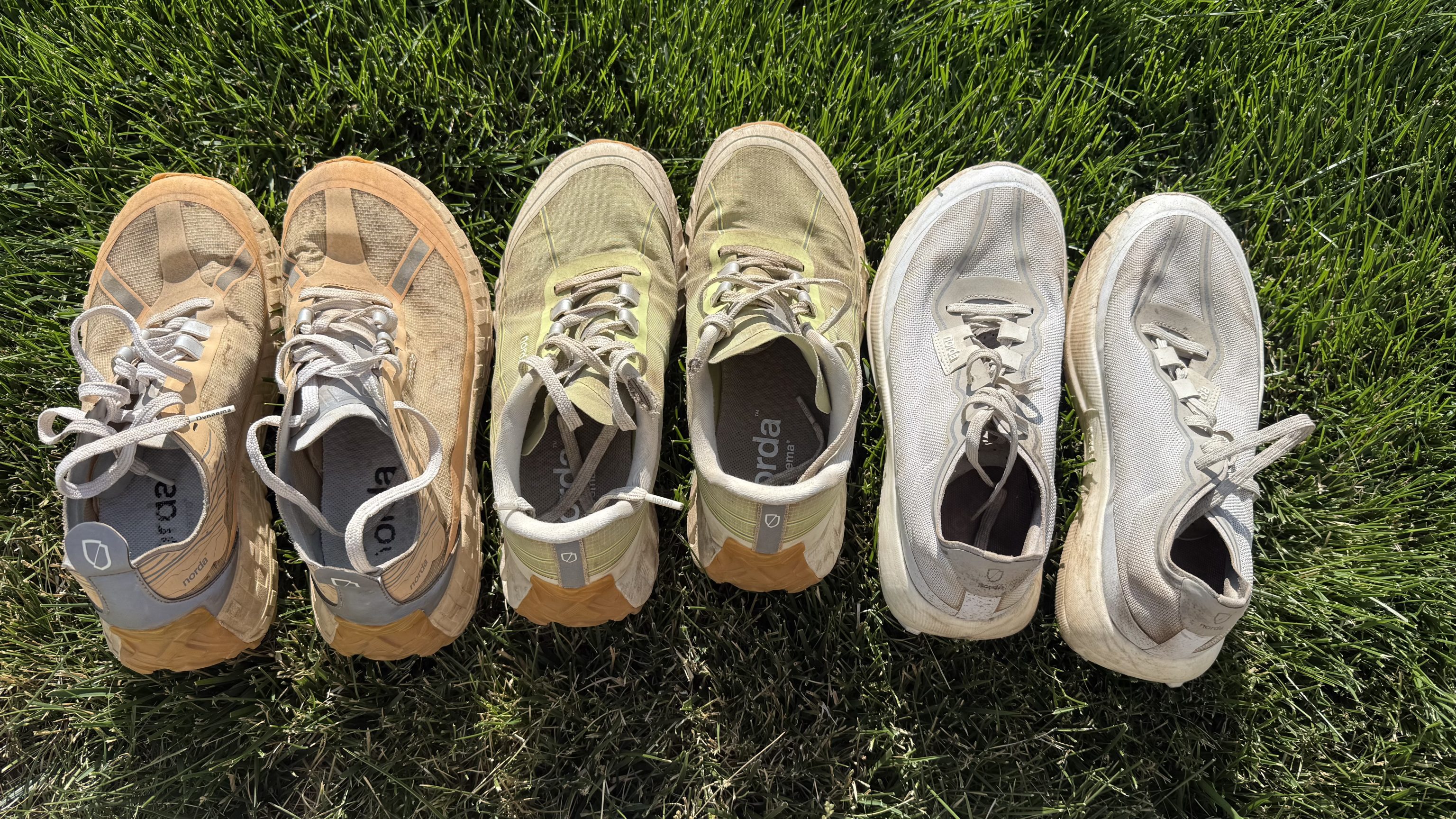 Norda Shoe Comparison: 001, 002, and 005